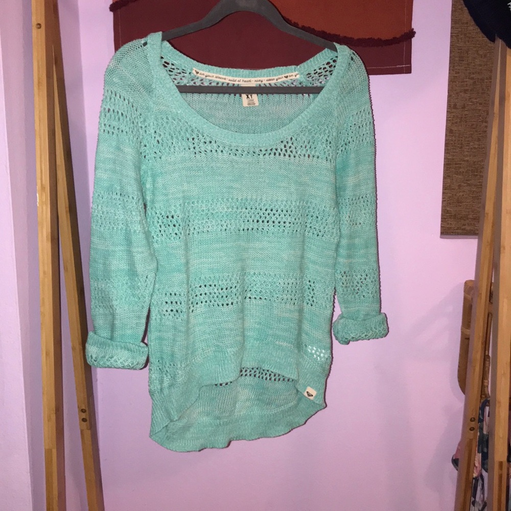 Aqua Sweater